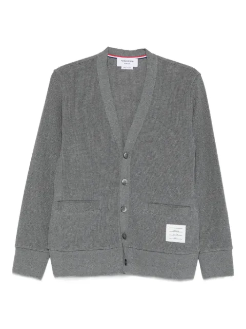 Thom Browne 4-bar intarsia cardigan