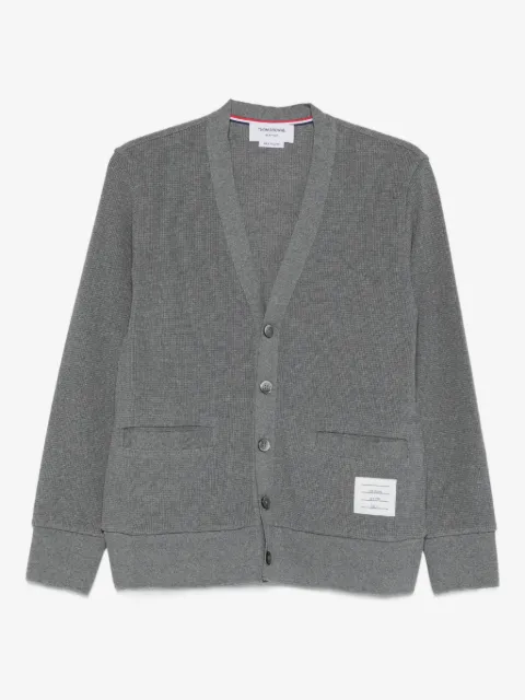 Thom Browne 4-bar intarsia cardigan
