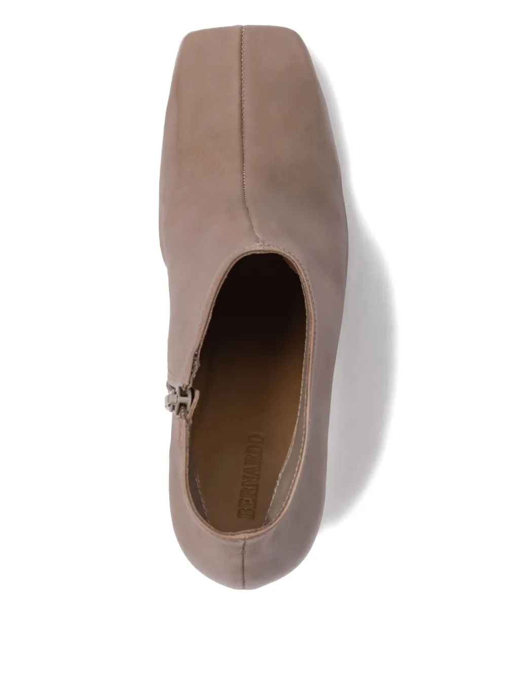  Bernardo 80mm Garda Square-toe Boots - Neutrals 