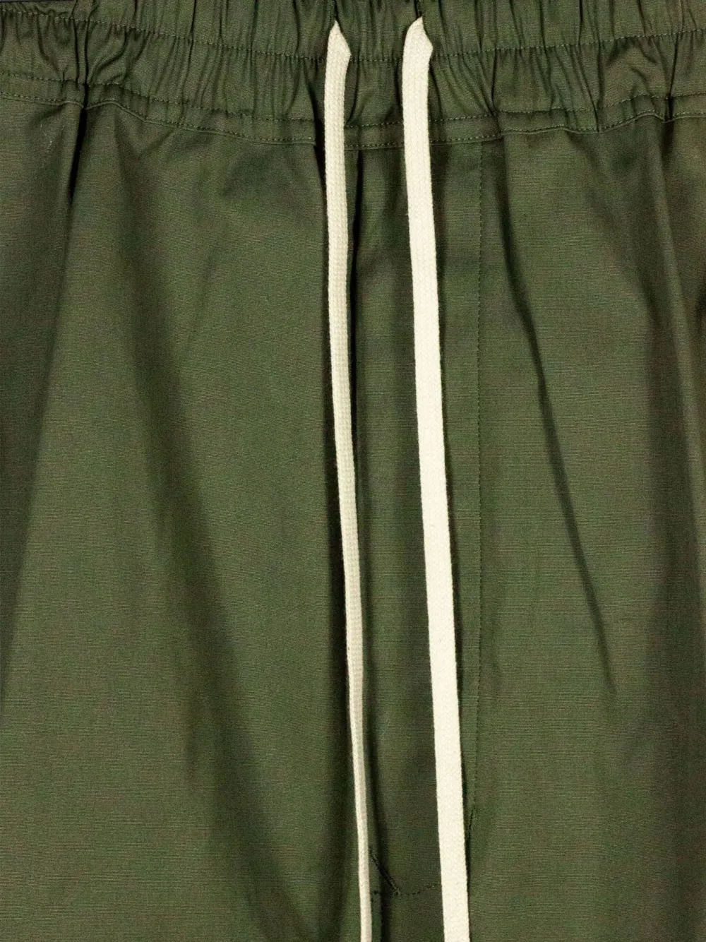 Rick Owens Drawstring Trousers In Green