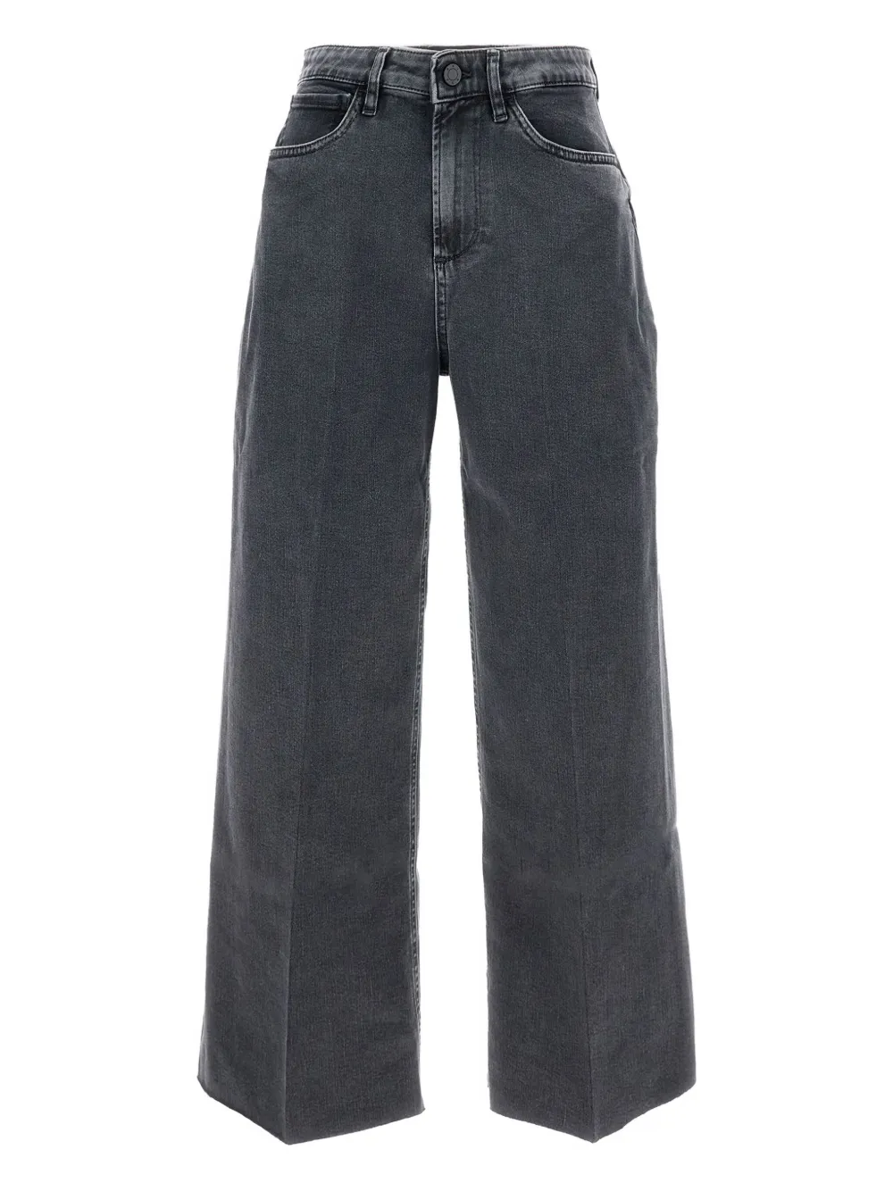 3x1 faded wide-leg jeans - ブラック 3x1 faded wide-leg jeans - ブラック