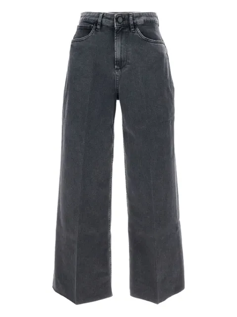 3x1 faded wide-leg jeans