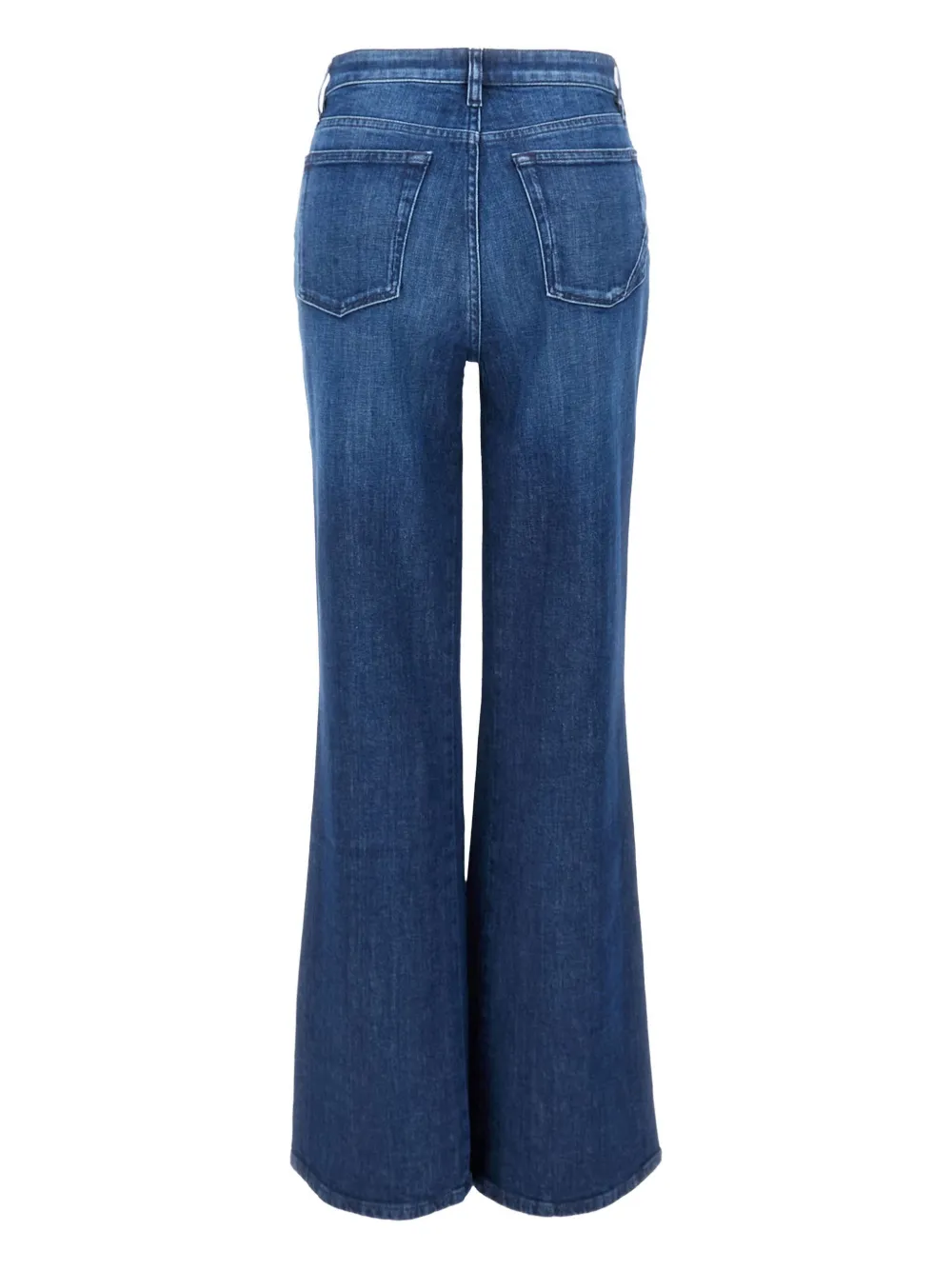 3x1 five-pocket flared jeans - BLUE AND GREEN