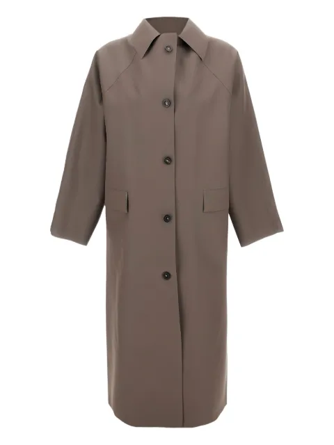 KASSL Editions flap-pocket trench coat