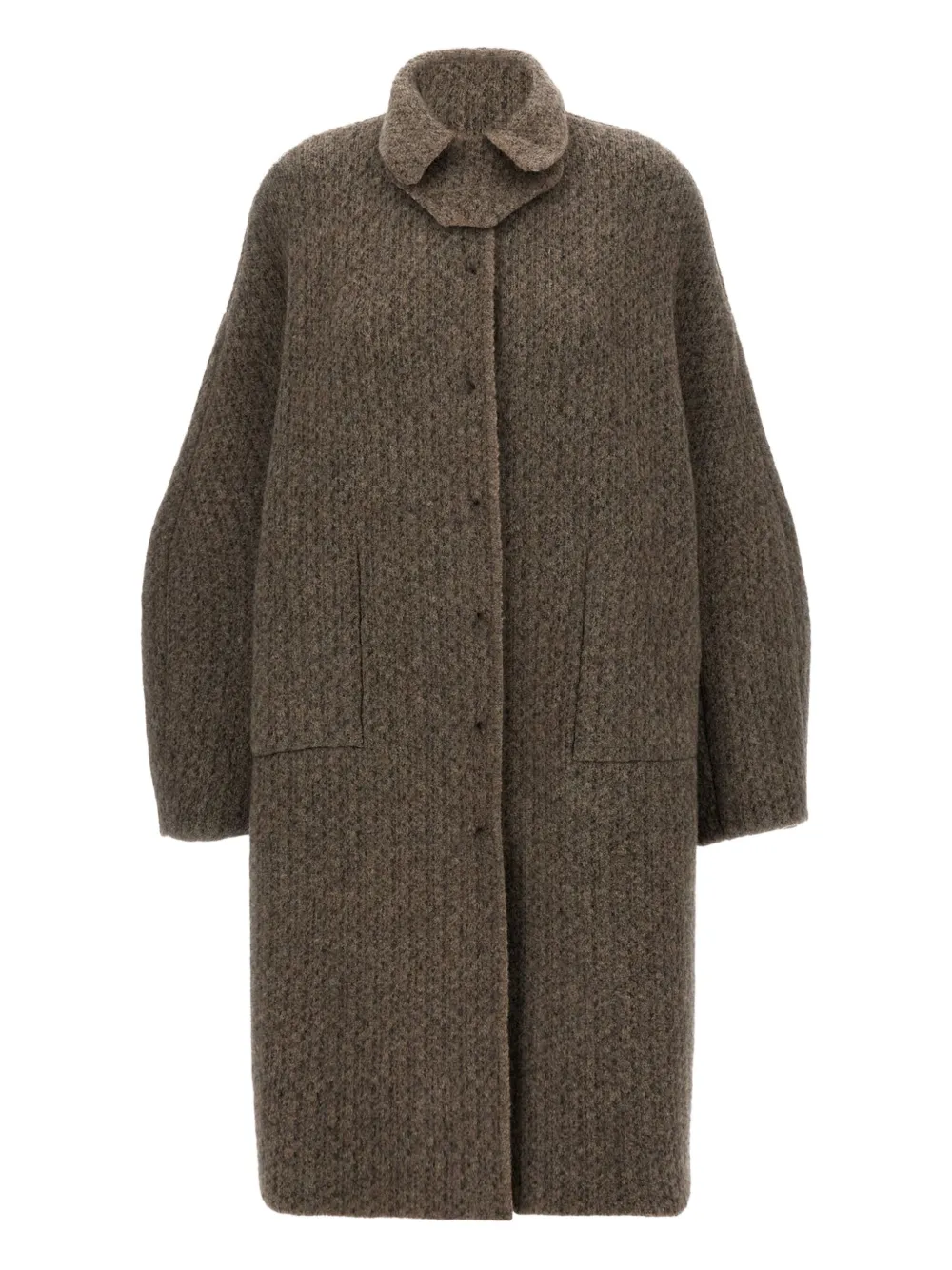 Boboutic reversible buttoned coat | Brown | Image 1