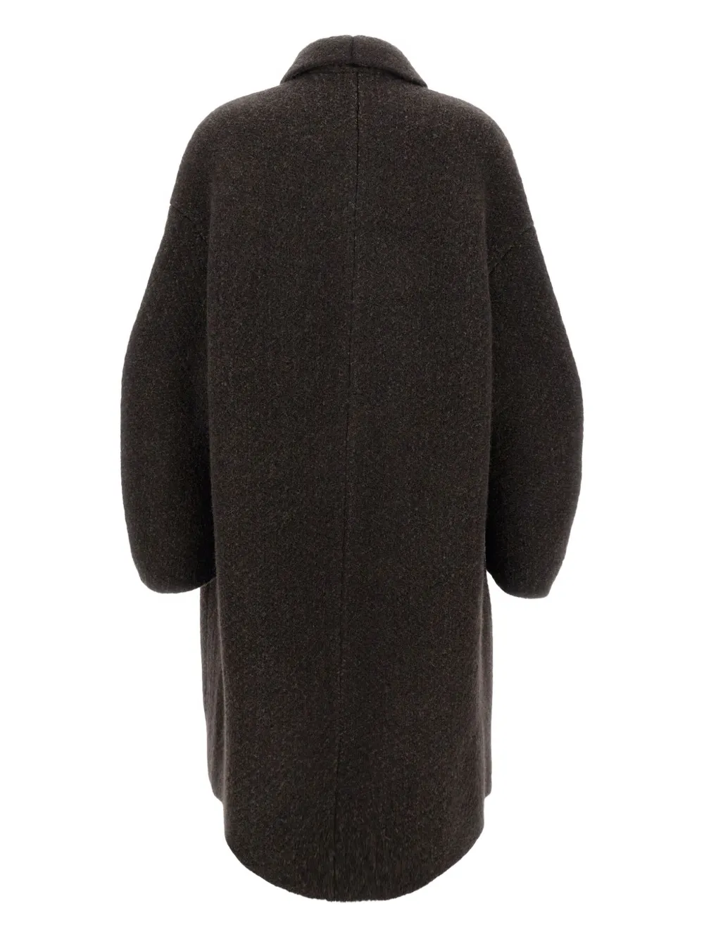 Boboutic single-breasted coat - Bruin