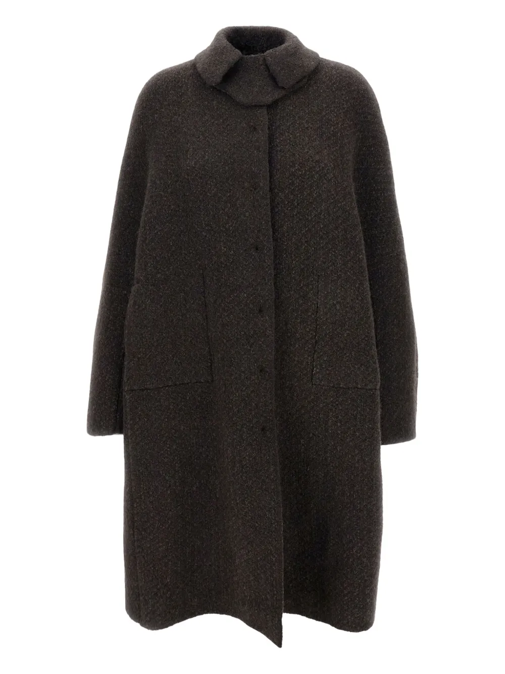 Boboutic single-breasted coat | Brown | Image 1