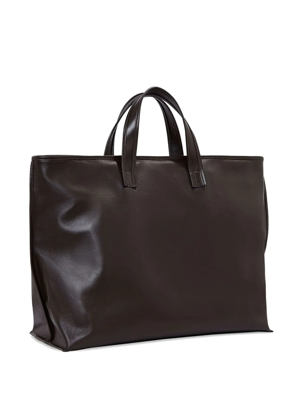 KASSL Editions leather tote bag - Bruin