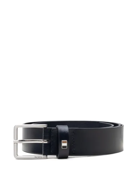 BOSS leather belt