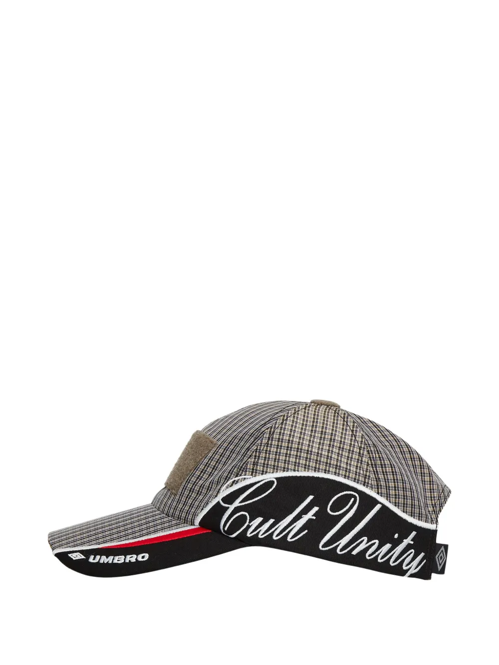 Umbro Check-pattern Cap In Multi
