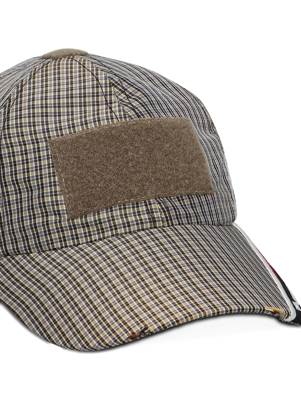 Umbro Check-pattern Cap In Multi