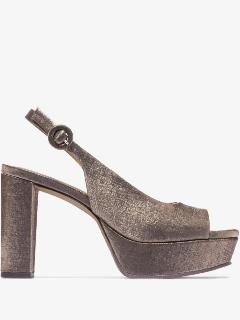 Bernardo 95mm peep-toe platform sandals 