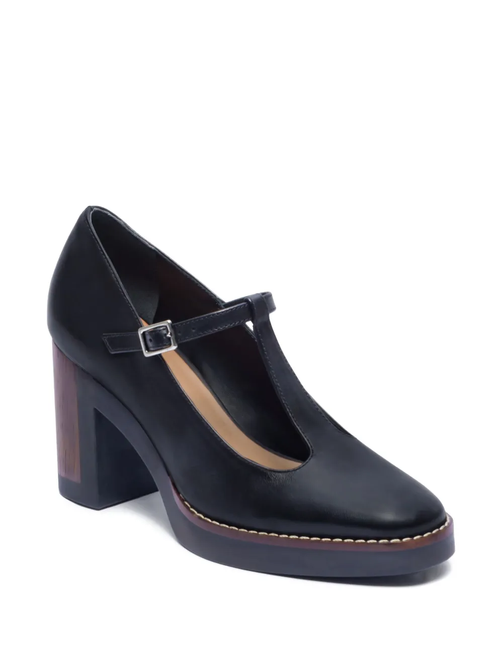 Bernardo Footwear Noto Platform Mary Jane Pump In Blue