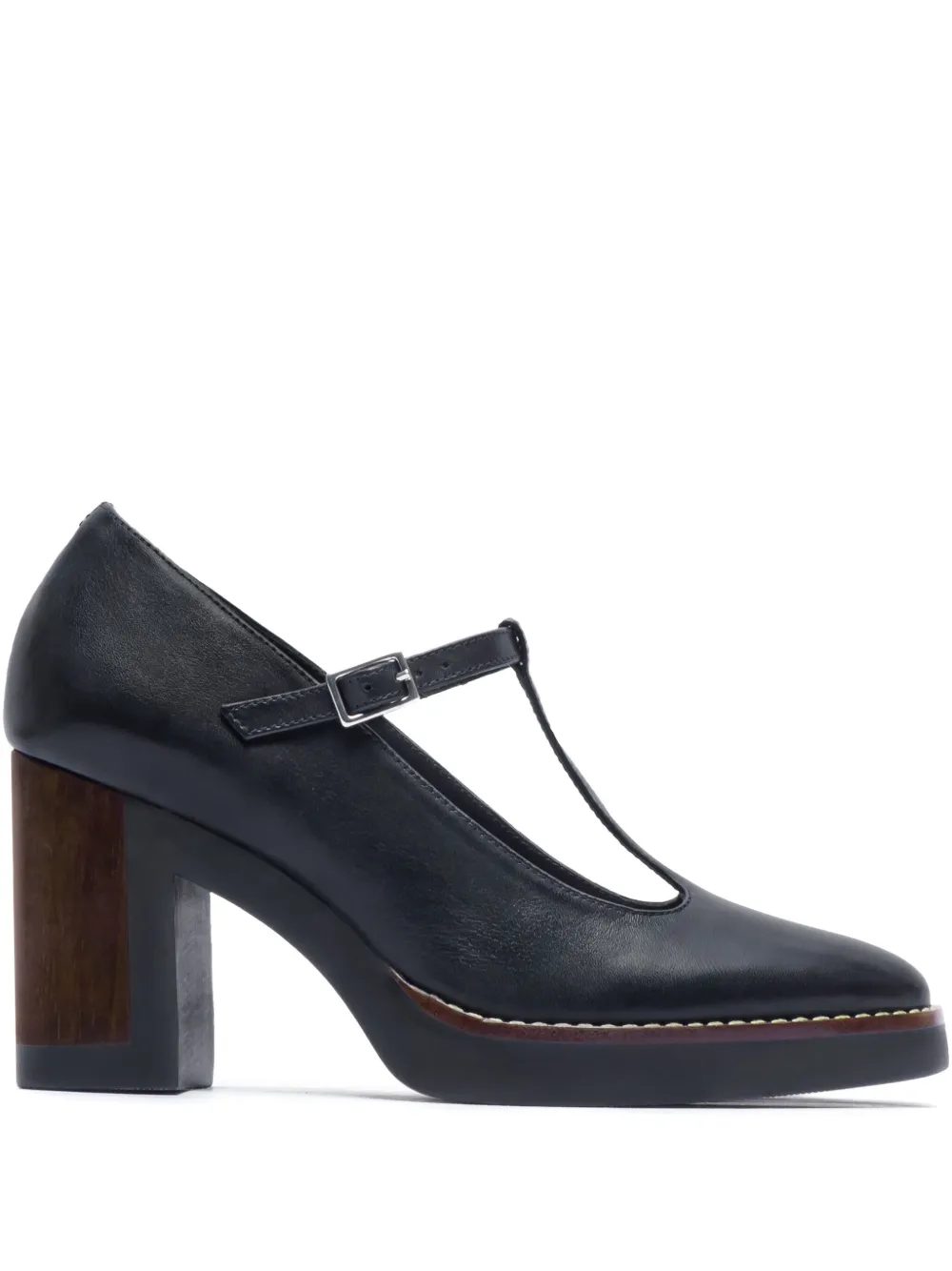 Bernardo Footwear Noto Platform Mary Jane Pump In Blue