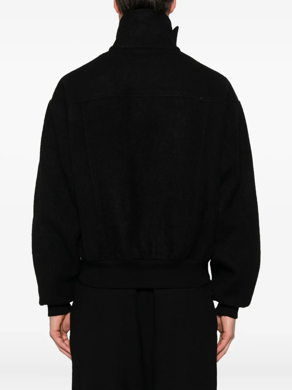 Joe Chia High-neck Wool Jacket In Multi