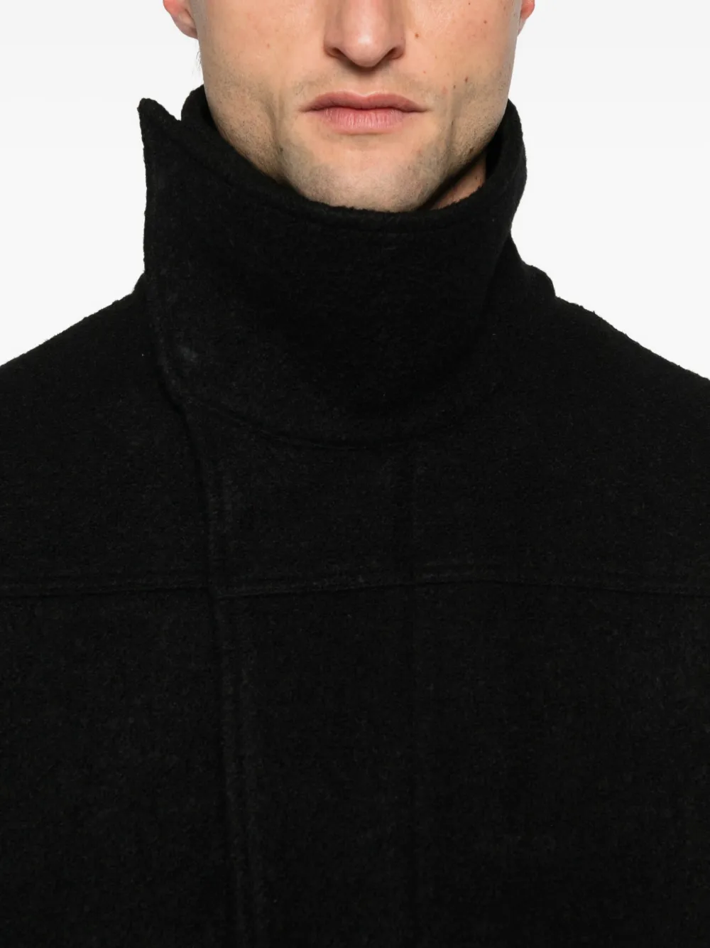Joe Chia High-neck Wool Jacket In Multi