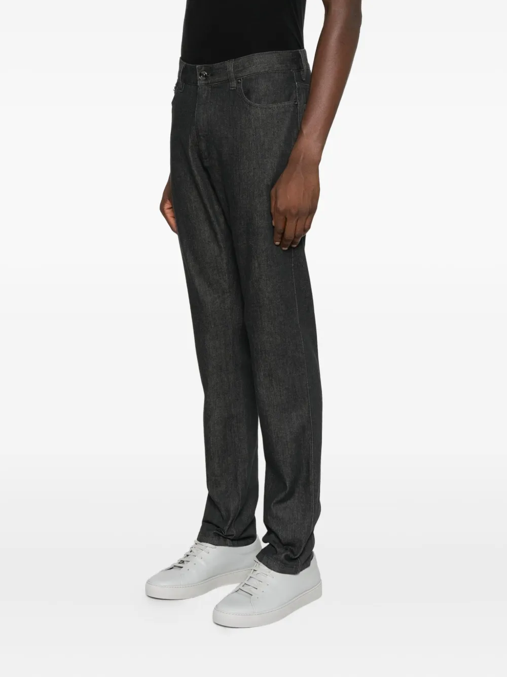 Zegna Straight jeans Zwart
