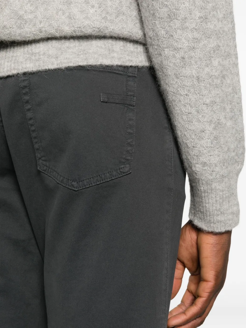 Zegna Straight jeans Grijs