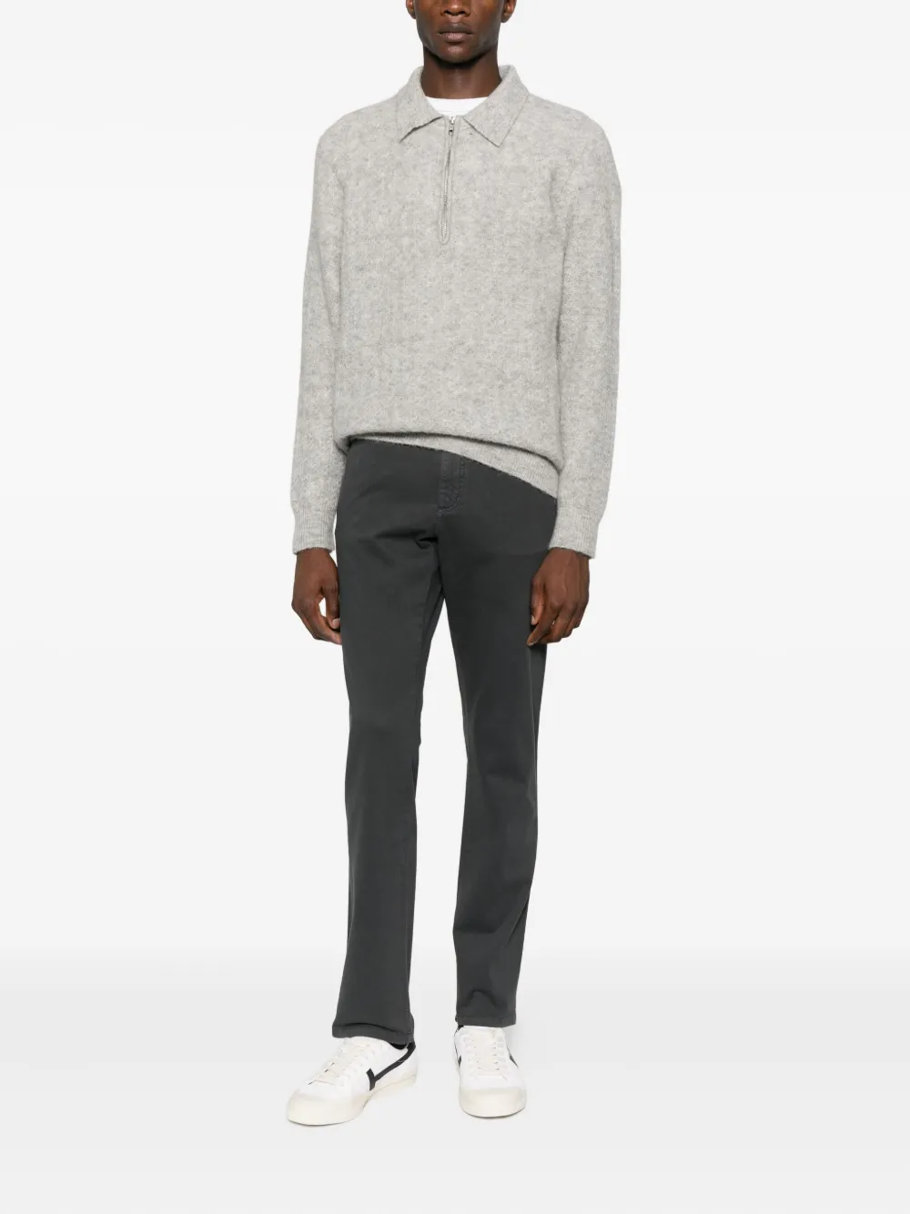 Zegna Straight jeans - Grijs