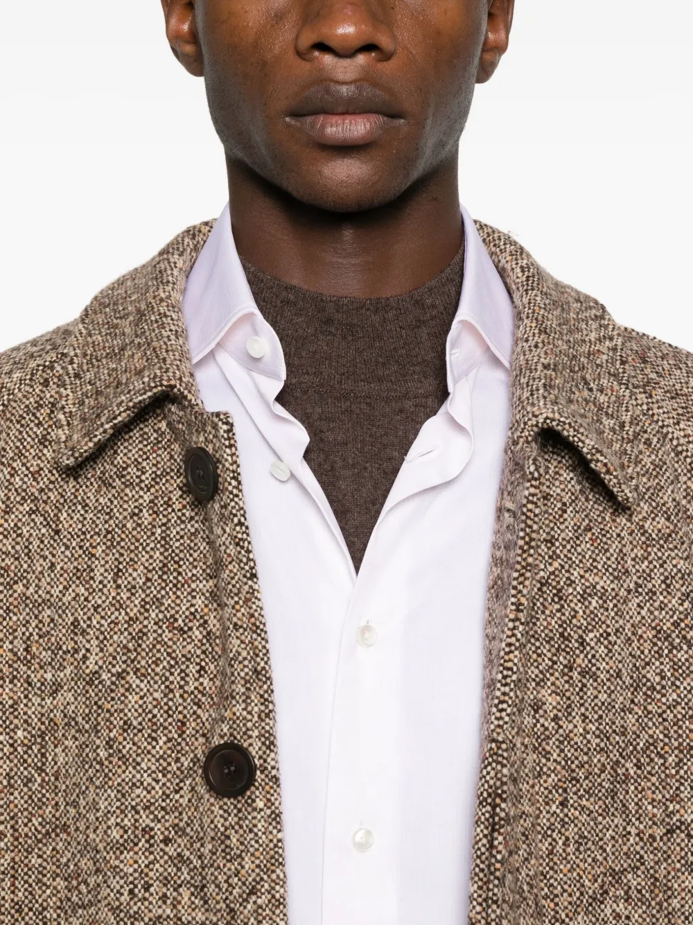 Zegna Button-up overhemd Wit