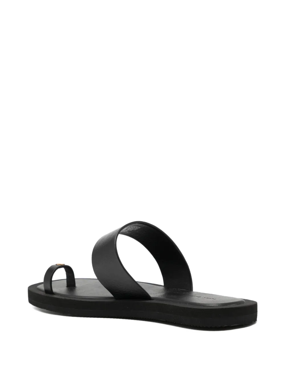 Tory Burch Square Toe Sandal In Black