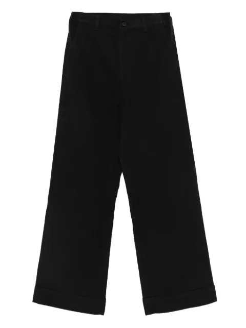 Joe Chia Dooku cuffed straight trousers