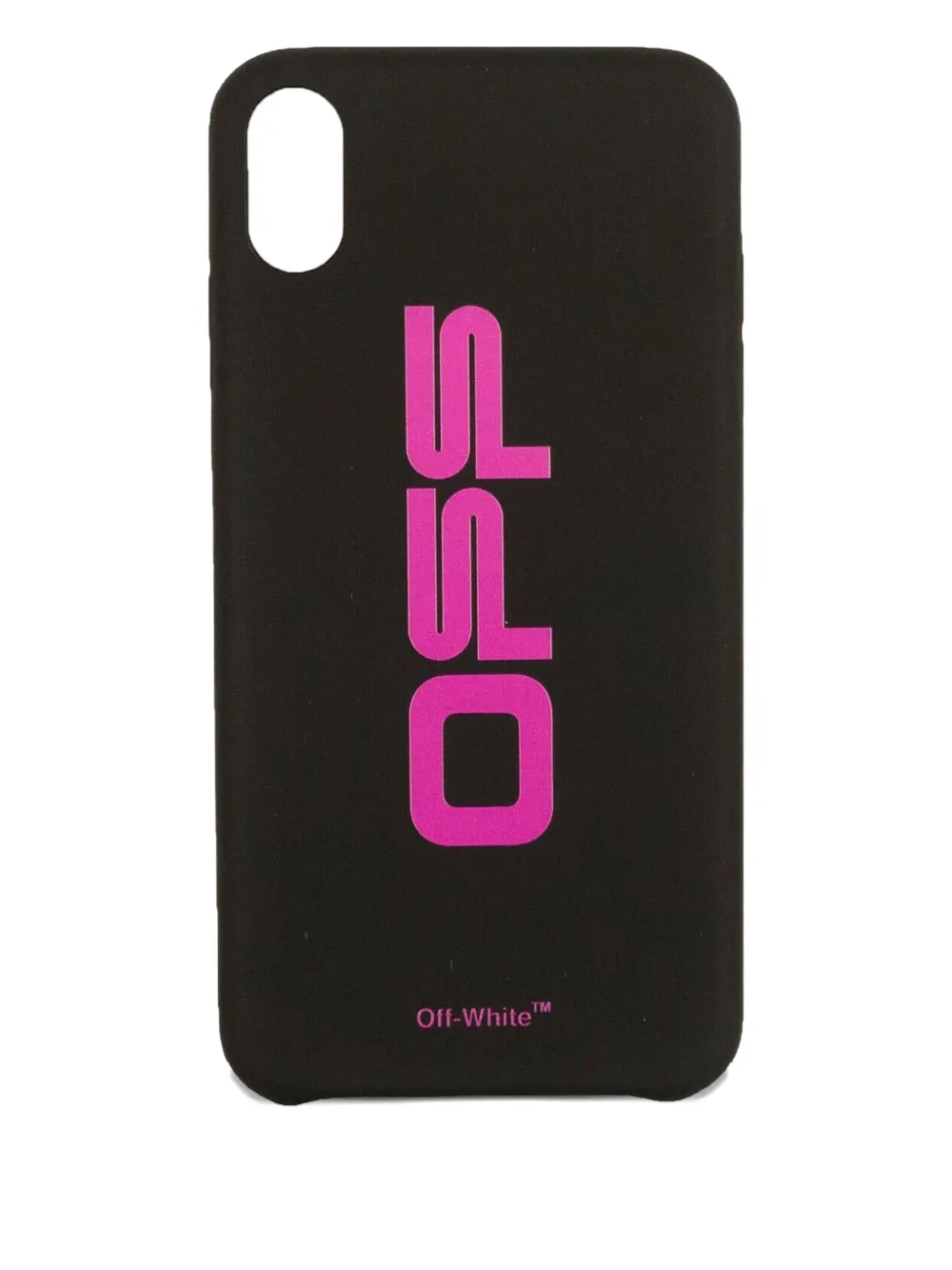 Off-white Carryover Xs Max Phone Case In Black