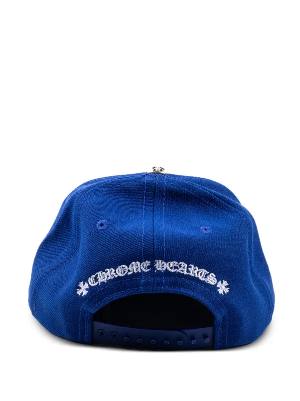 Chrome Hearts ロゴ キャップ | ブルー | FARFETCH JP