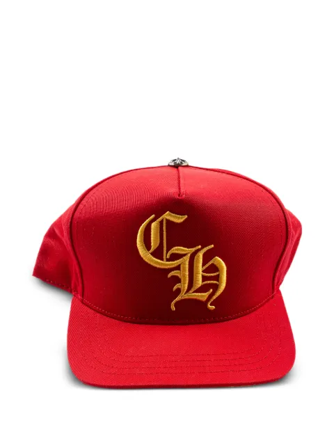 Chrome Hearts logo-embroidered baseball cap
