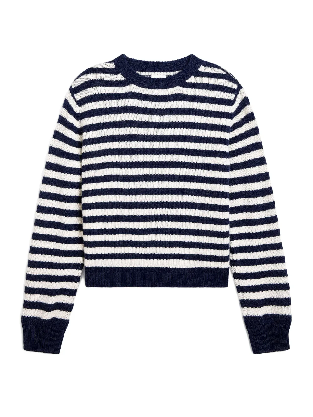 Suzie Kondi Striped Crew-neck Sweater In Blue
