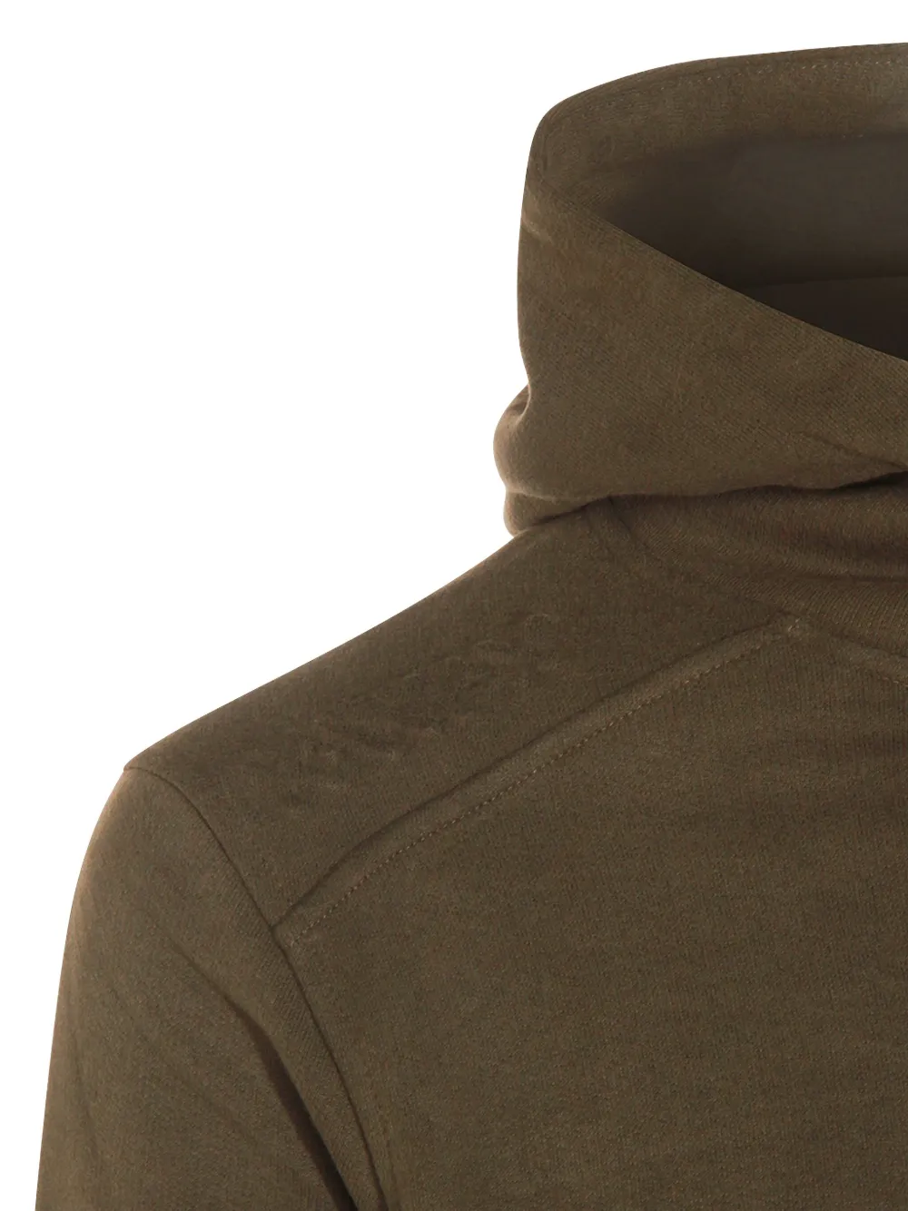 K-Way Hoodie met trekkoord Groen