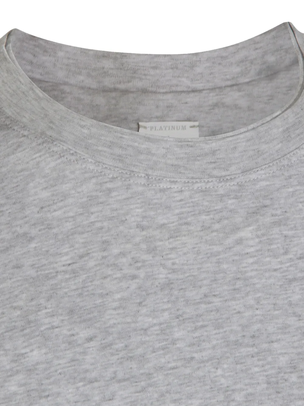 Eleventy T-shirt met ronde hals Grijs