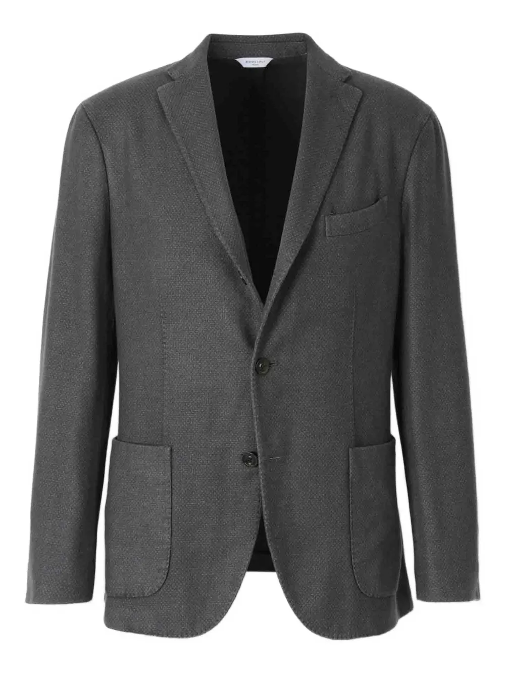 Boglioli lapel buttoned blazer | Grey | Image 1