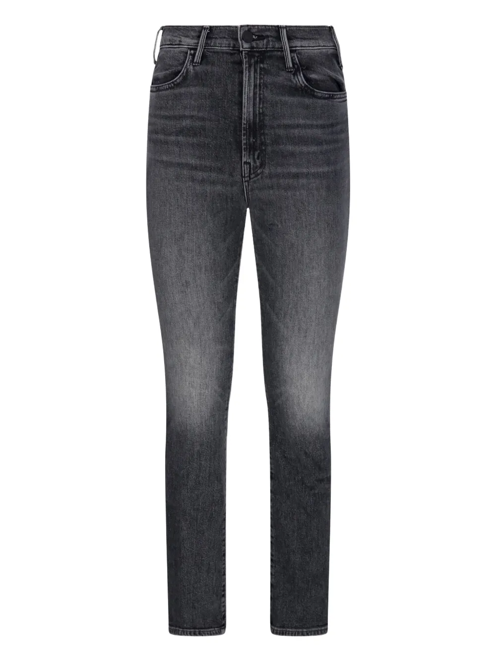 MOTHER The Hustler Flood high-waisted jeans - グレー MOTHER The Hustler Flood high-waisted jeans - グレー
