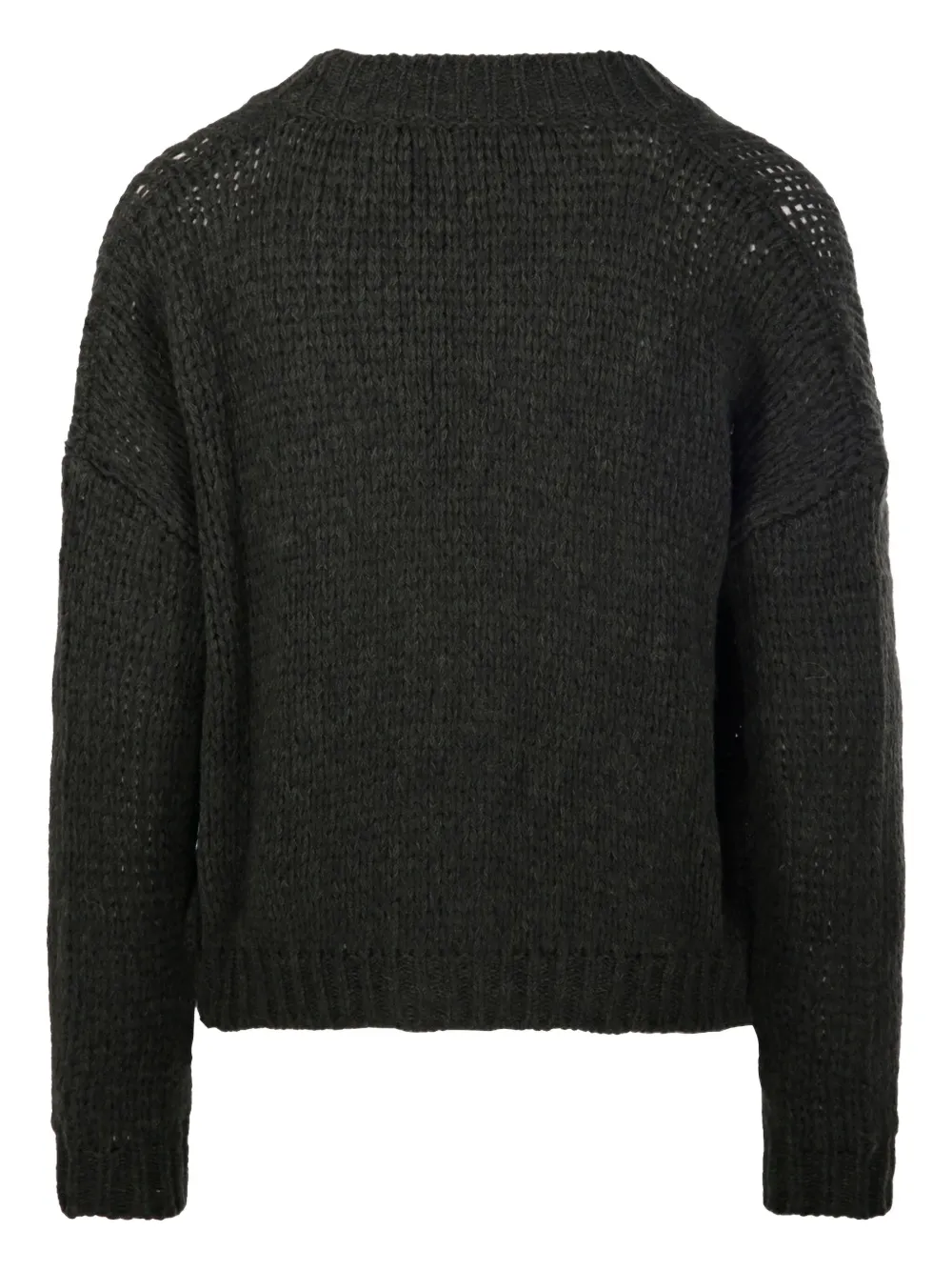 Roberto Collina Button Long-sleeved Sweater In Multi