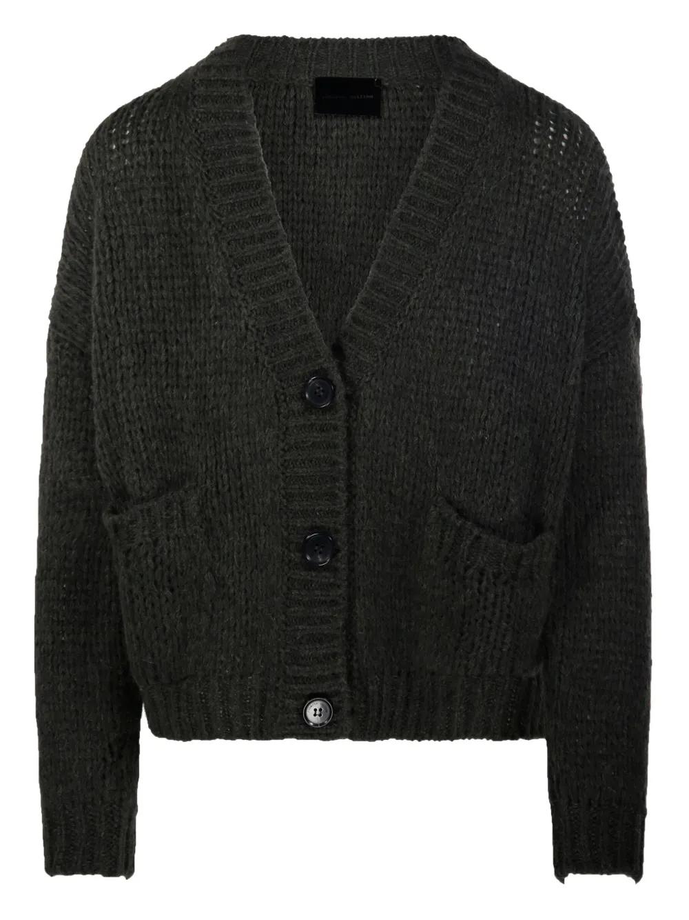 Roberto Collina Button Long-sleeved Sweater In Multi