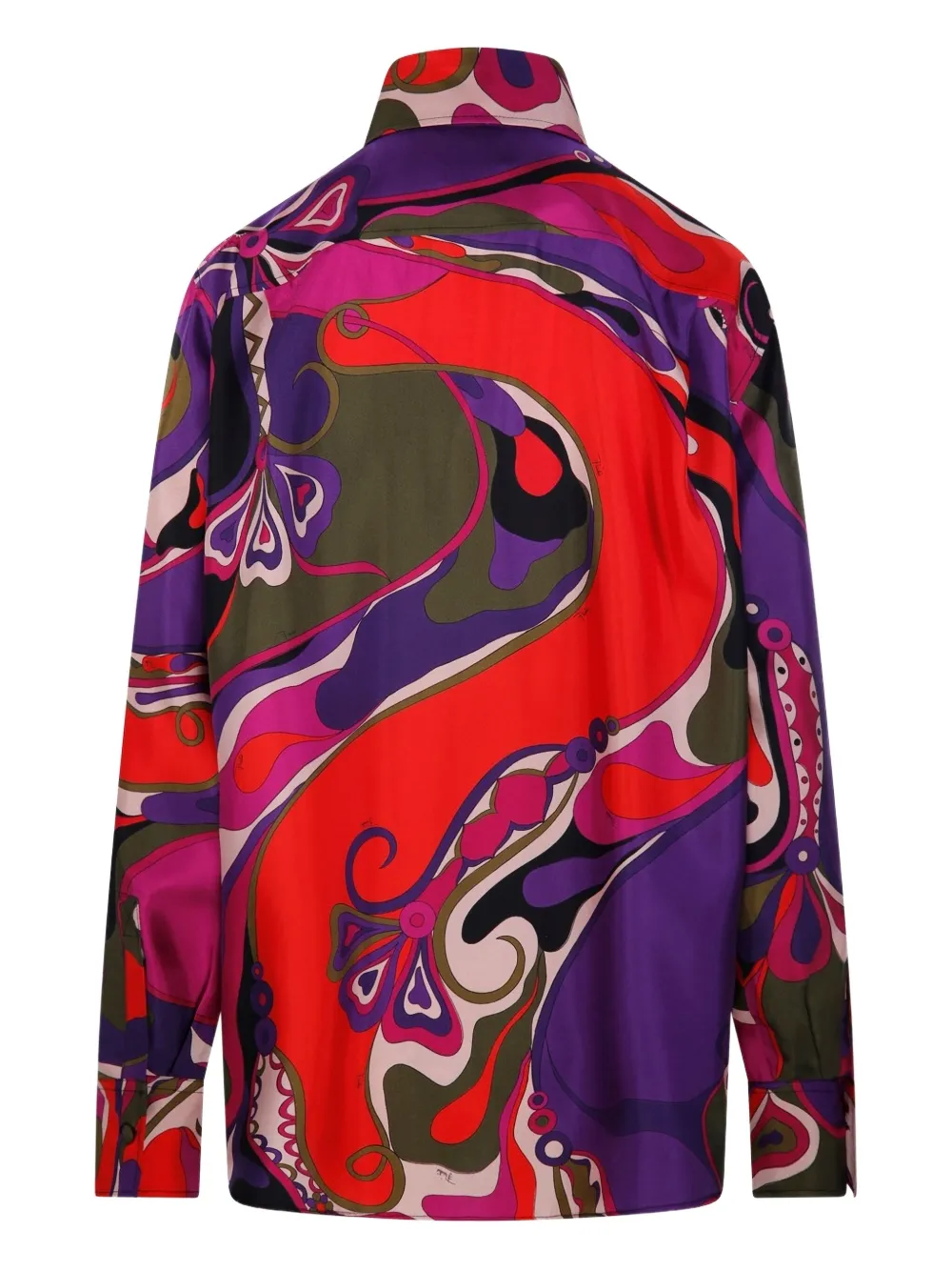 PUCCI graphic-pattern shirt - Paars