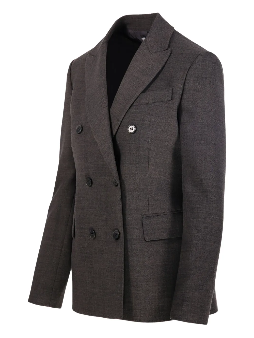 P.A.R.O.S.H. Blazer met dubbele rij knopen Bruin