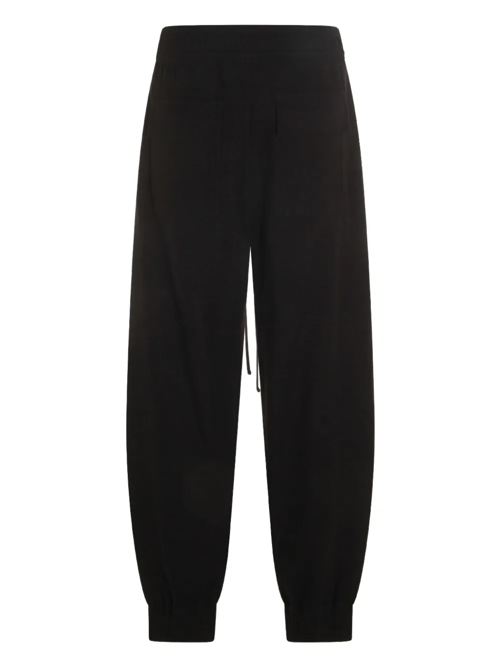 Thom Krom drawstring wool trousers - Zwart