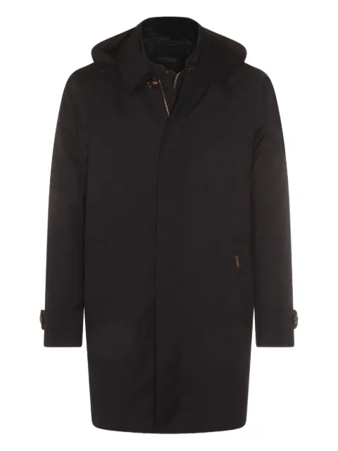 Moorer hooded pocket coat