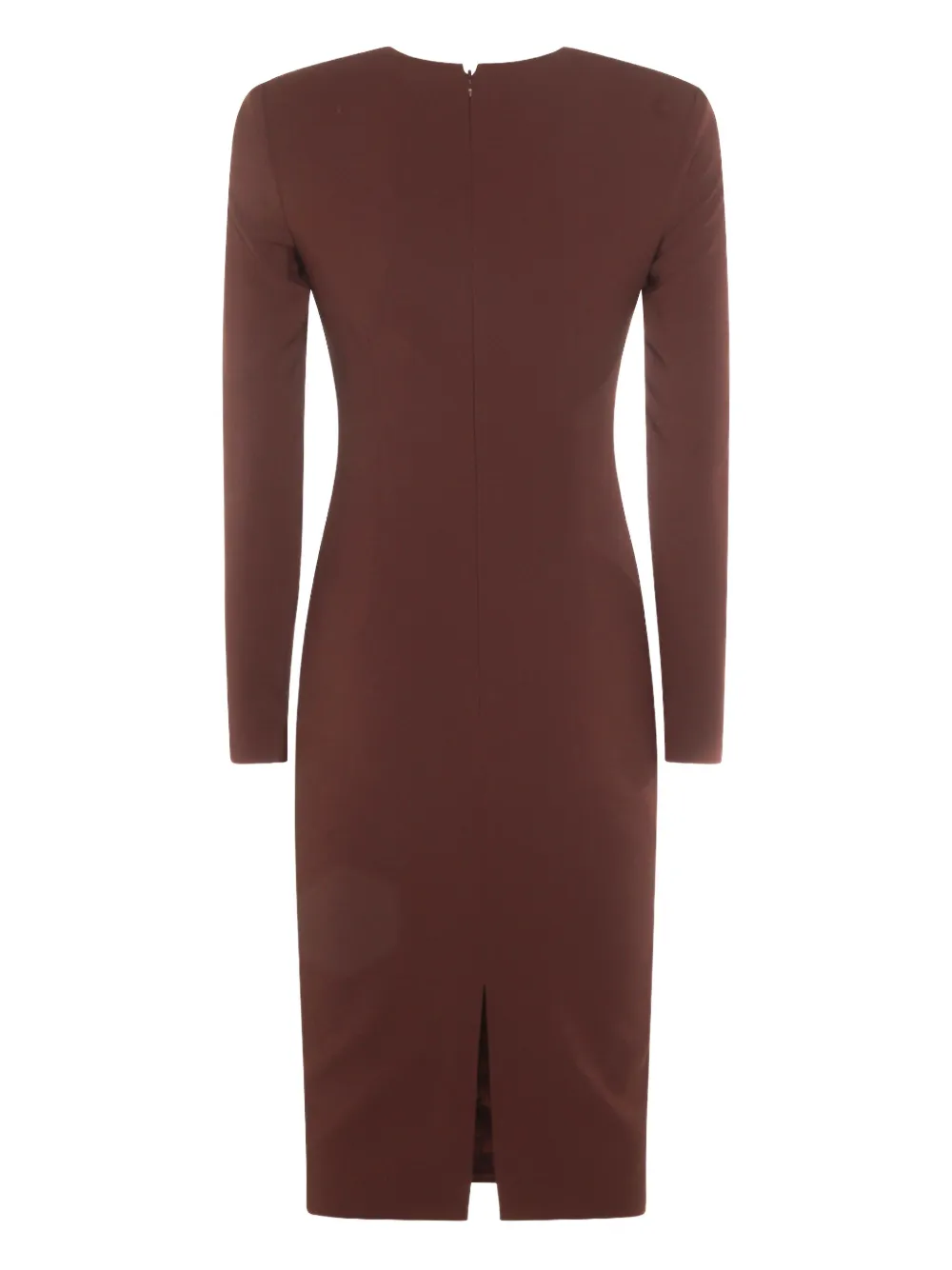 Elisabetta Franchi tassel-embellished long-sleeve dress - Rood