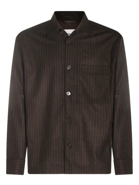 NN07 camisa a rayas diplomáticas