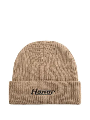 Woolrich ribbed-knit Wool Beanie | Neutrals | FARFETCH display picture 2