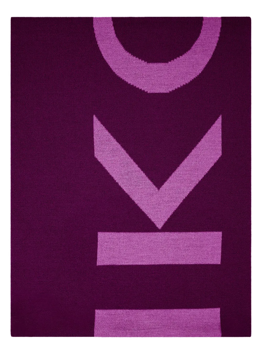 PINKO Wollen sjaal - Rood