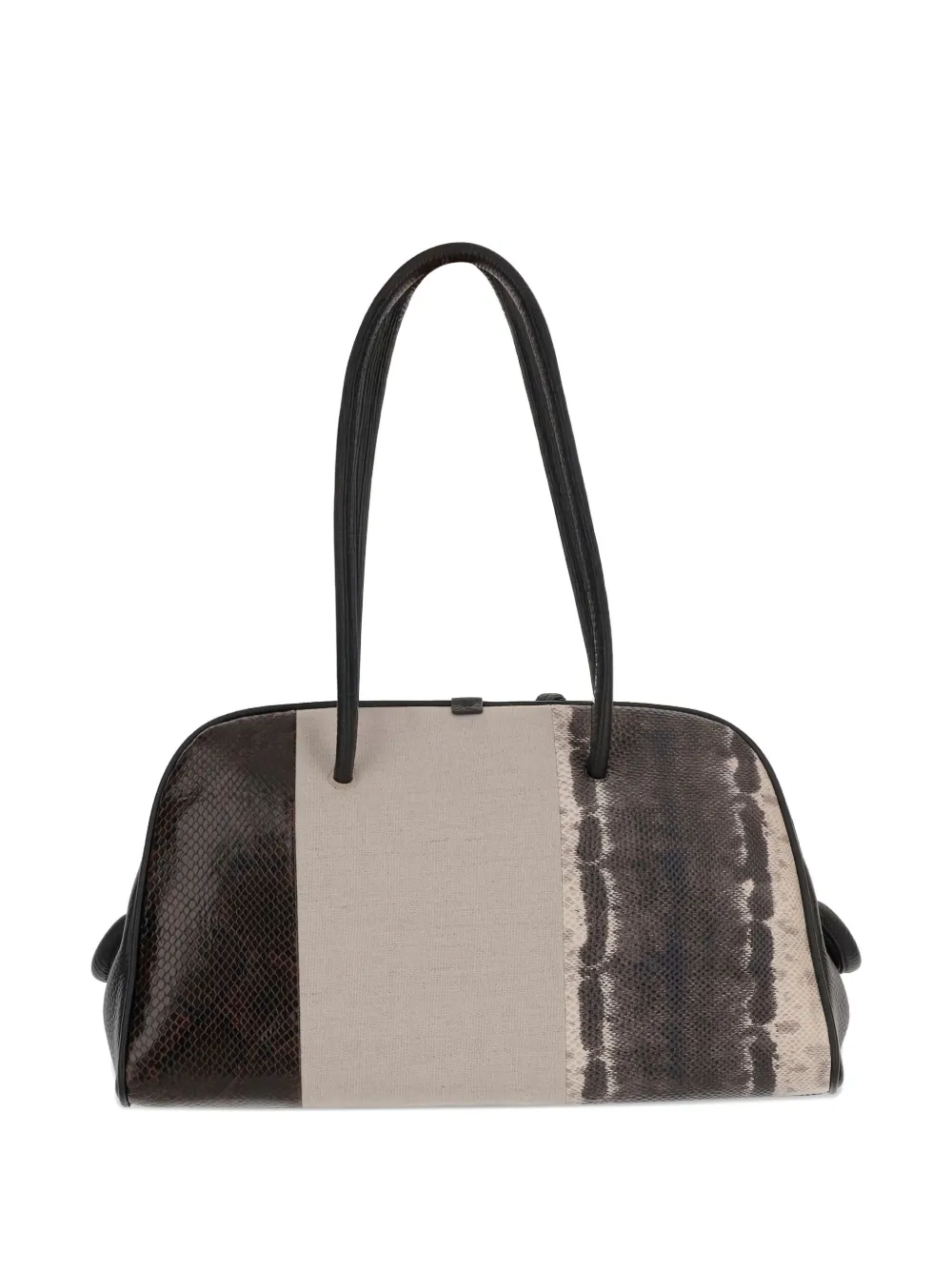 Jacquemus The Turismo schoudertas met vlakken - Bruin
