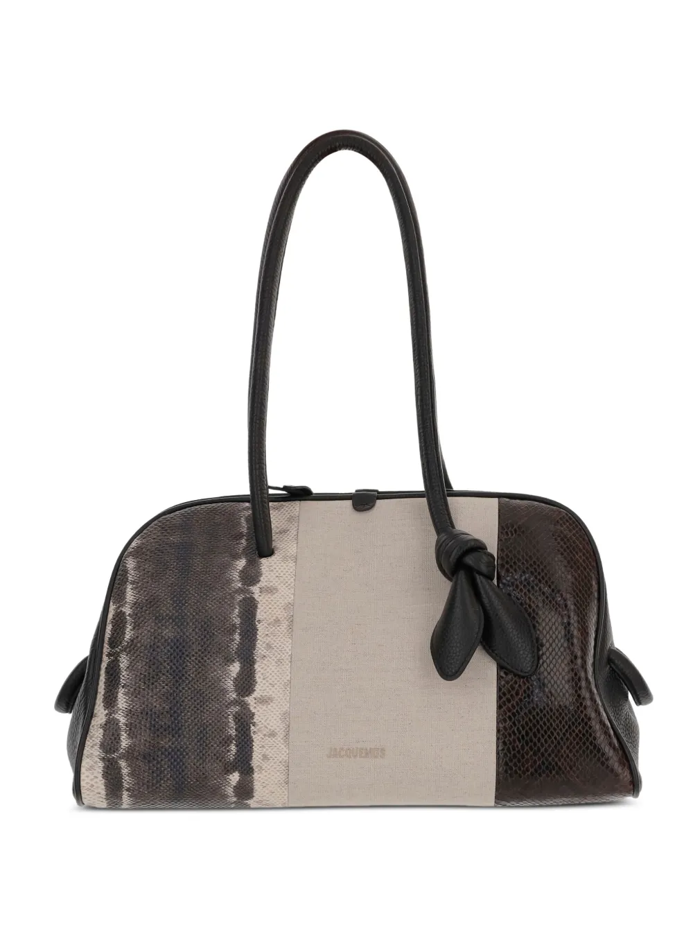 Jacquemus The Turismo panelled shoulder bag | Brown | Image 1