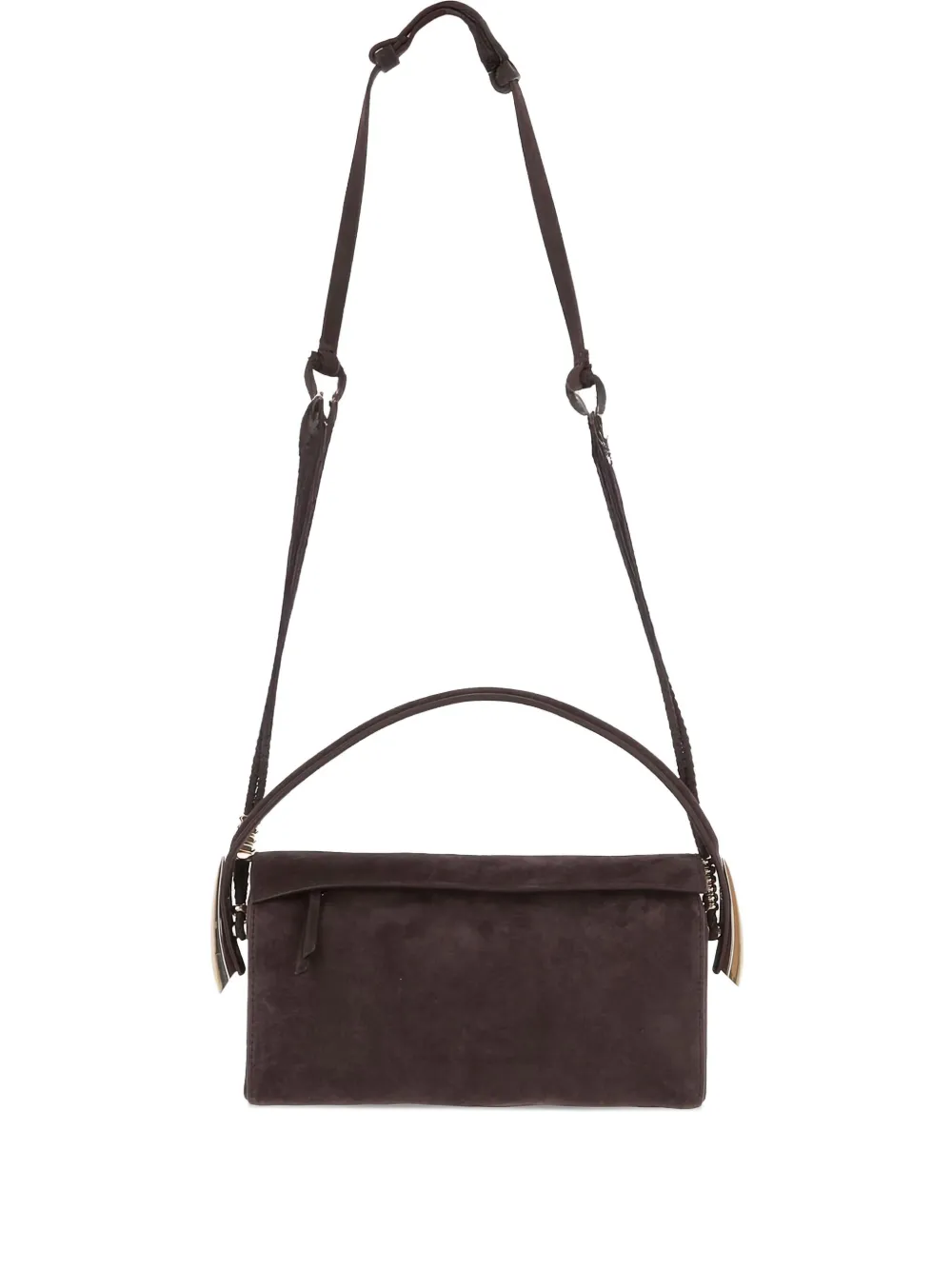 Benedetta Bruzziches suede shoulder bag | Blue | Image 1