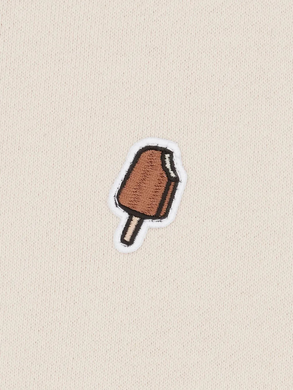 Icecream Zip-up Hoodie In Neutral