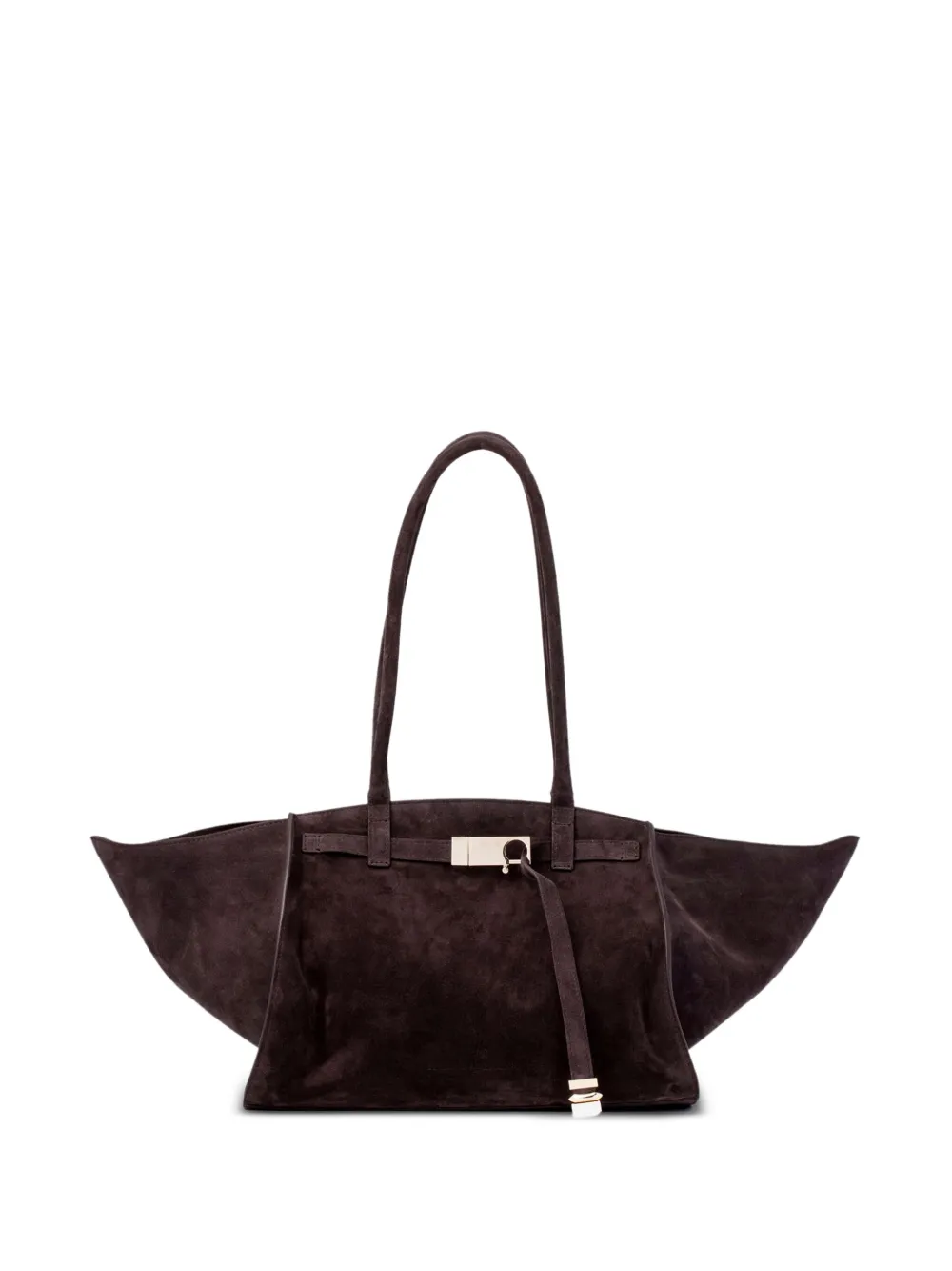 Benedetta Bruzziches leather tote bag | بني | Image 1