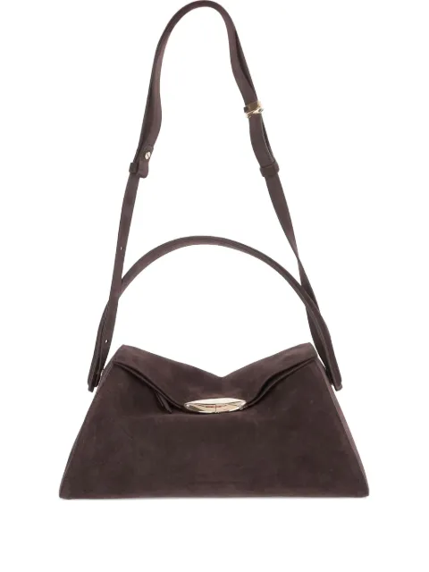 Benedetta Bruzziches suede shoulder bag